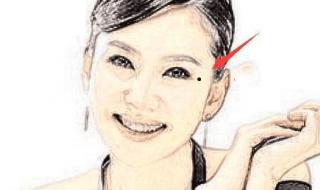 女人脸上长痣面相图